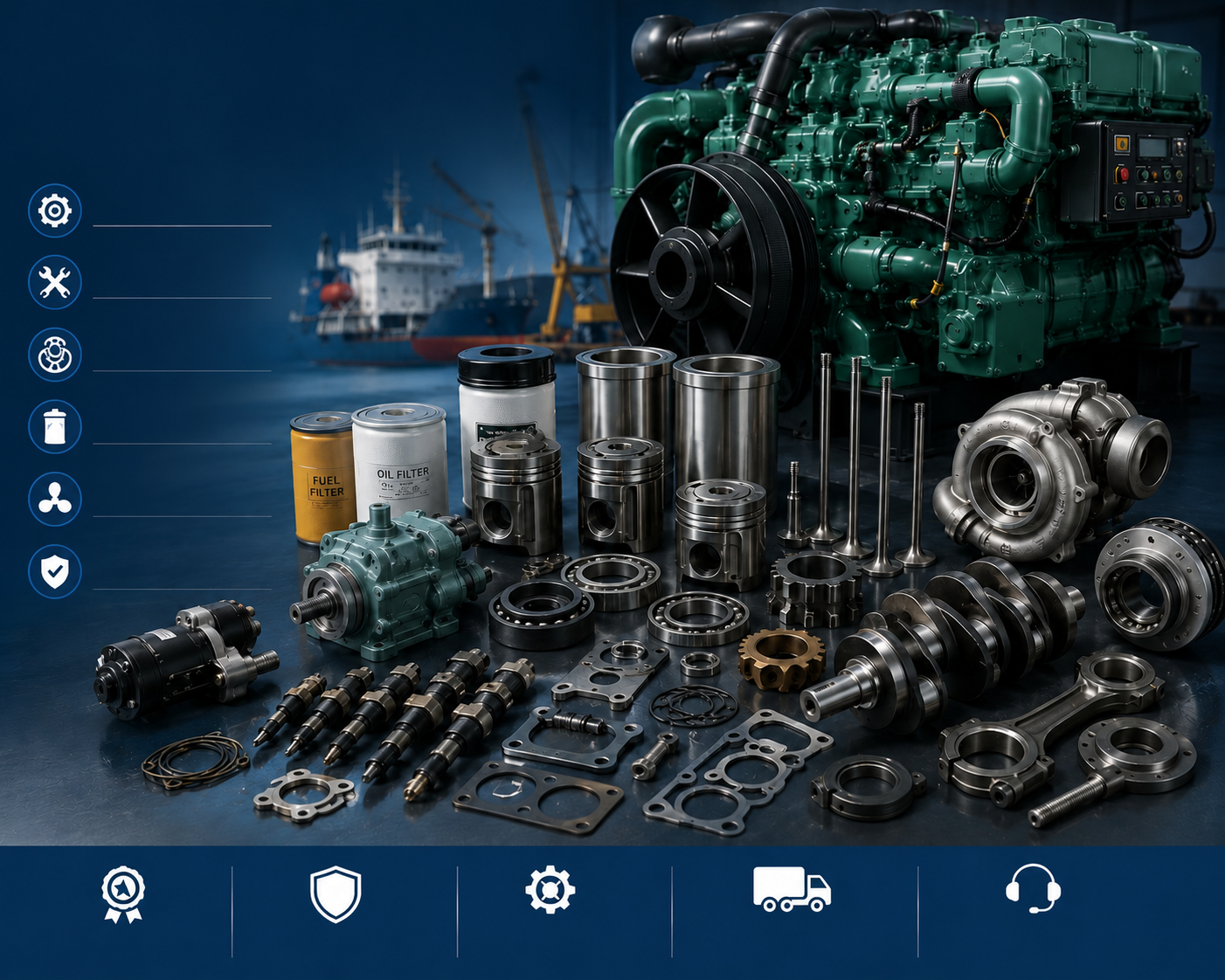 Engine, Mechanical & Spare Parts
